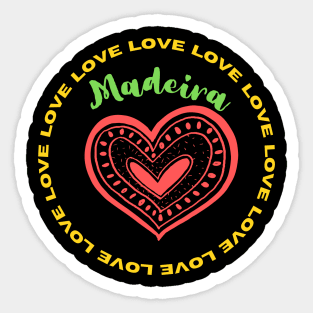 Madeira Sticker